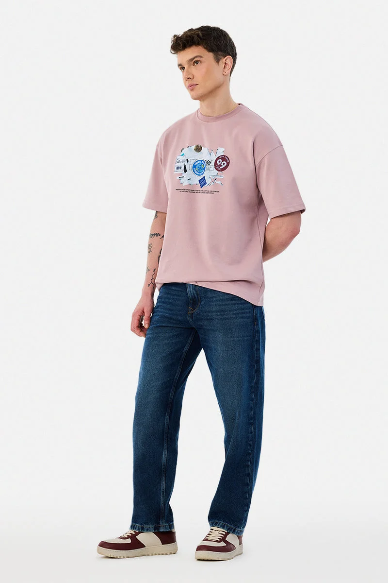 سنيتش Washed Baggy Jeans